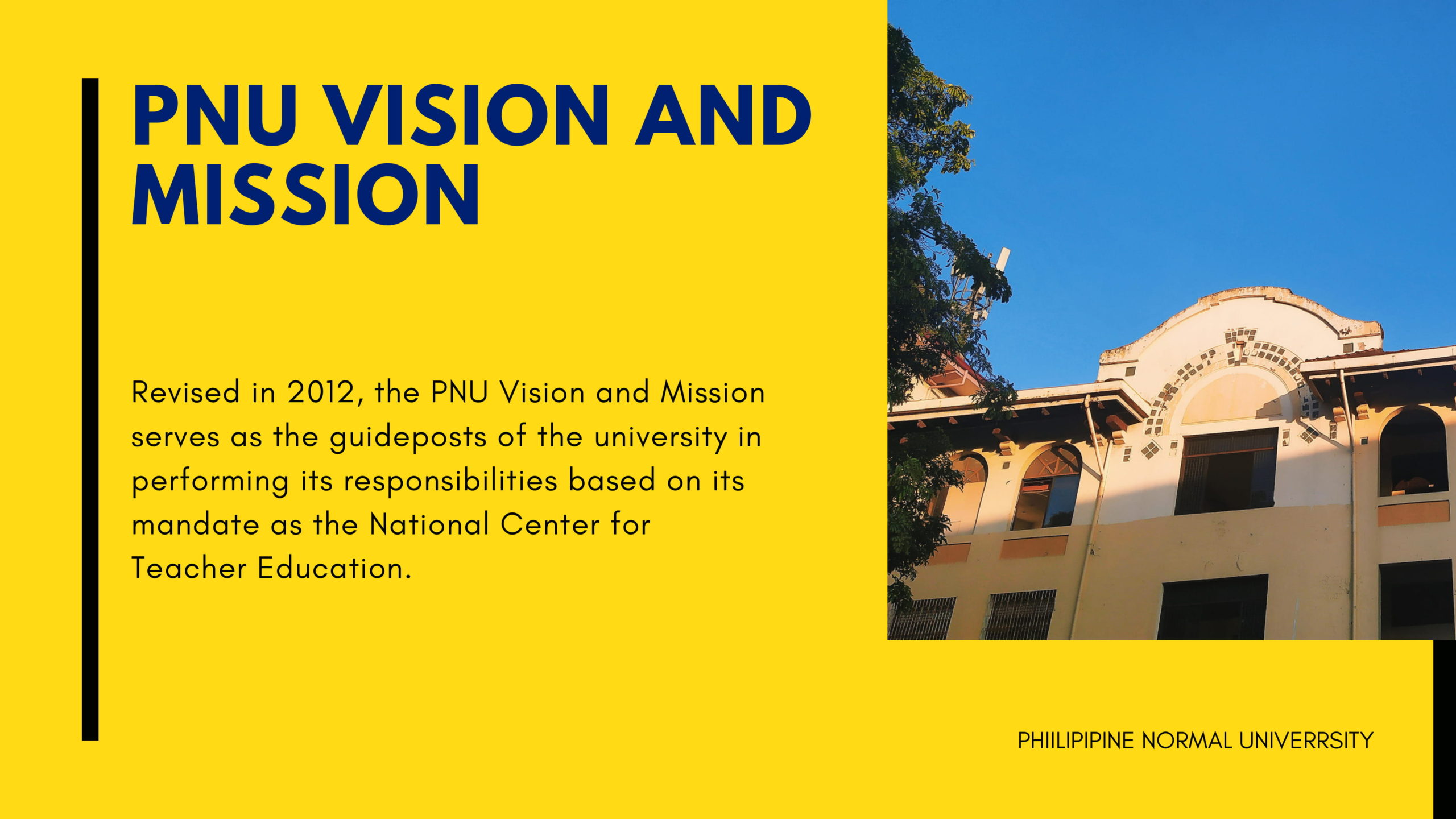 pnu vision and mission