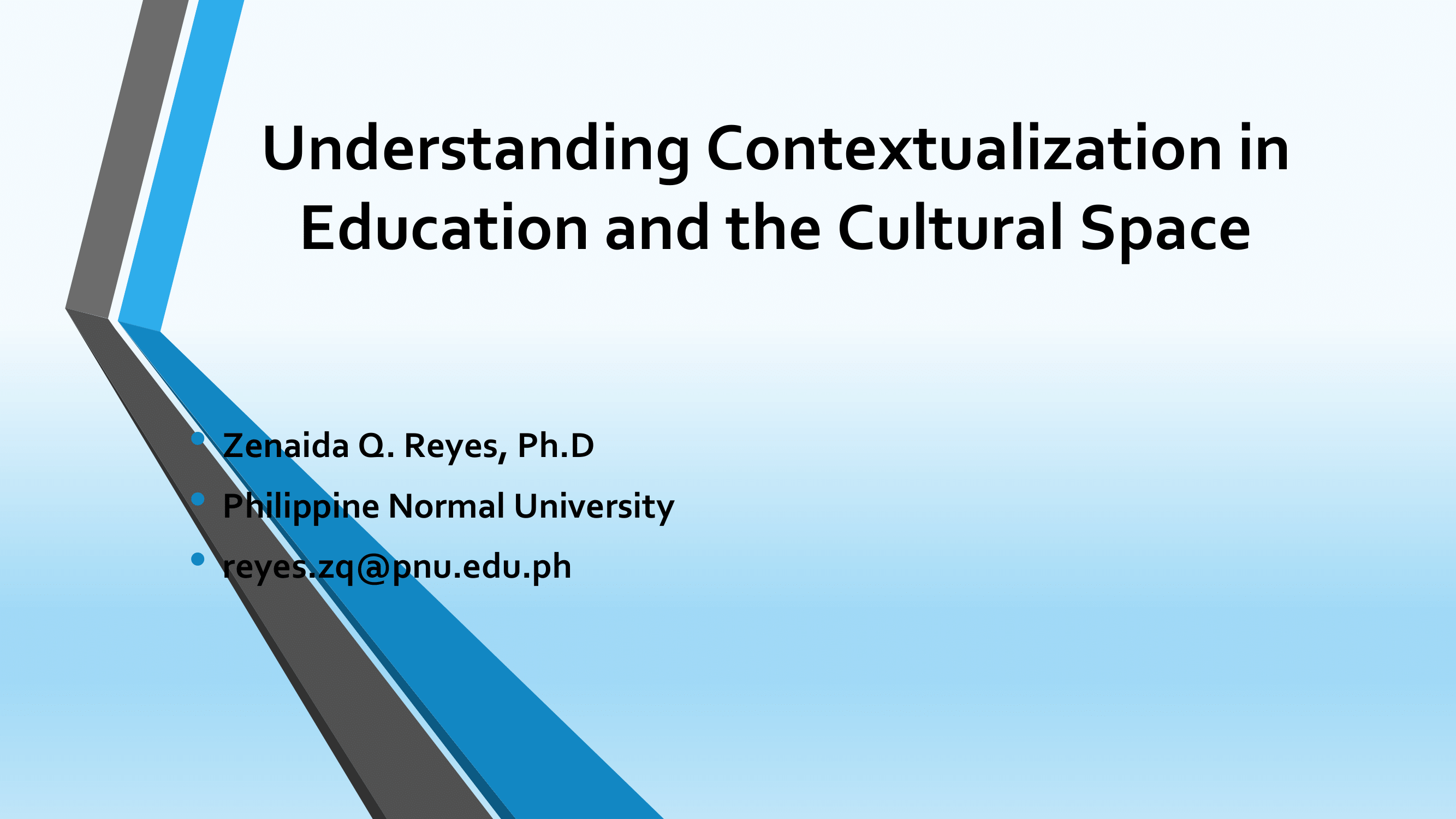 Cover for Understanding Contextualization in Education and the Cultural Space