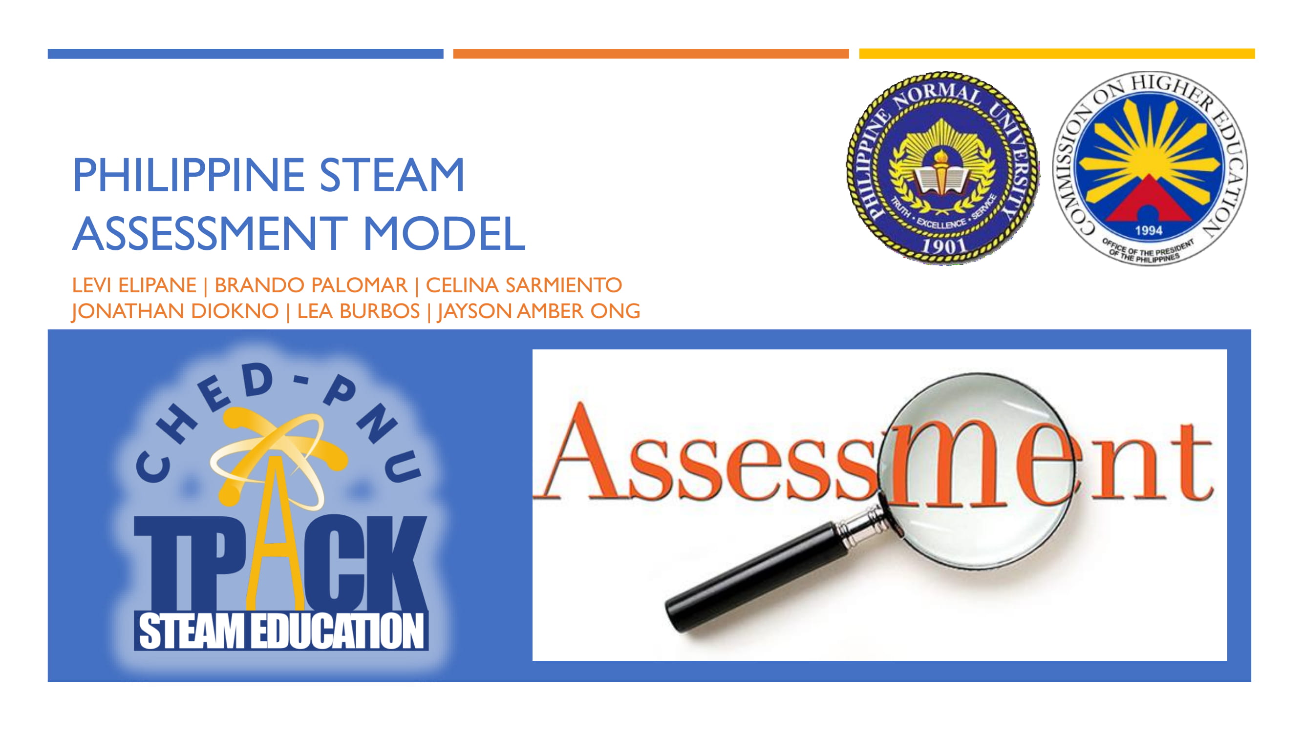 Cover for Assessment Model