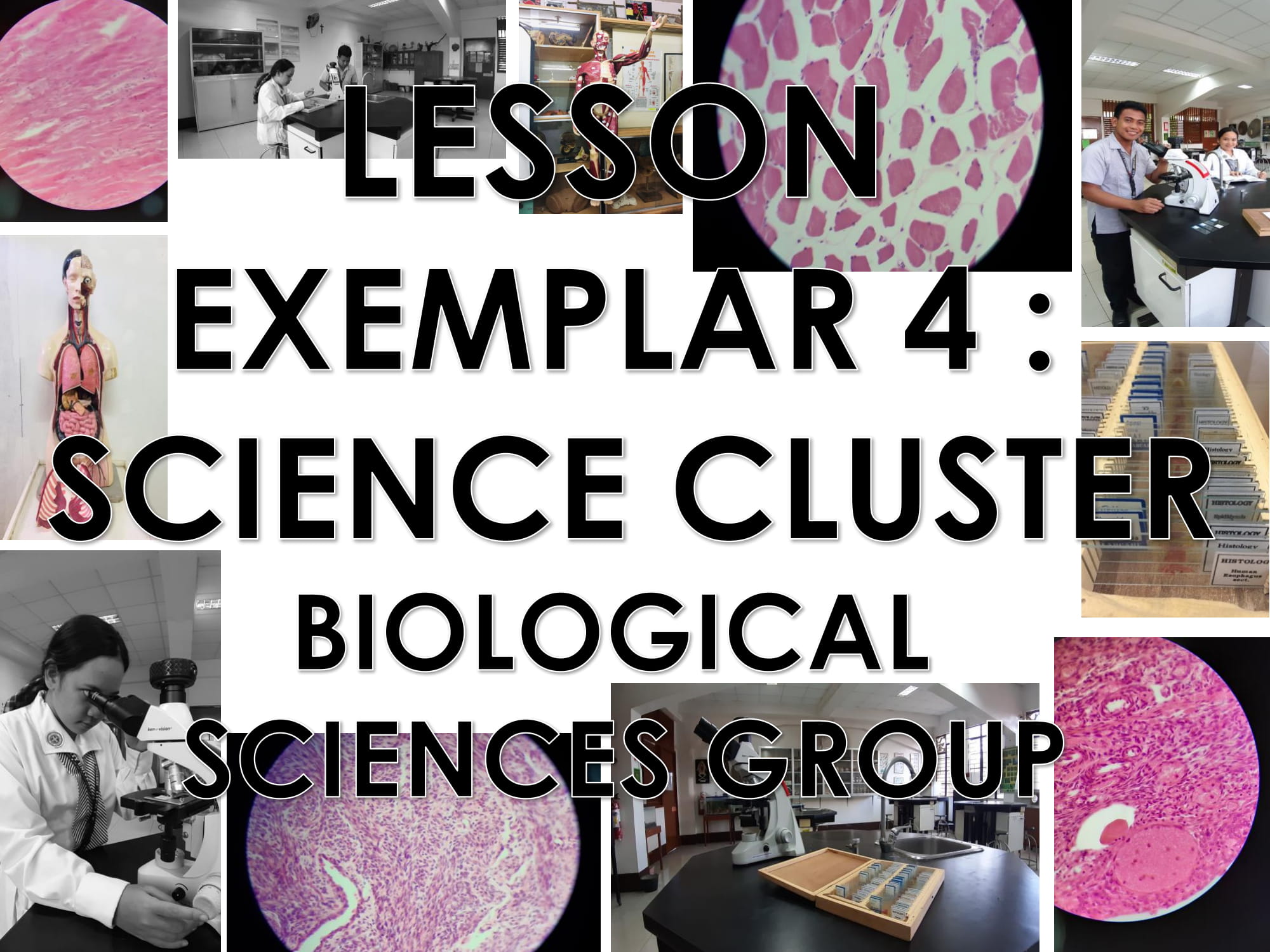 Cover for Science (Biology & Agri-Fisheries) Lesson Exemplar (Muscle Types)