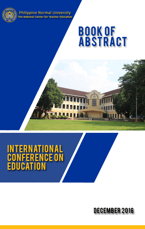 Cover for International Conference on Education 2016: Book of Abstract