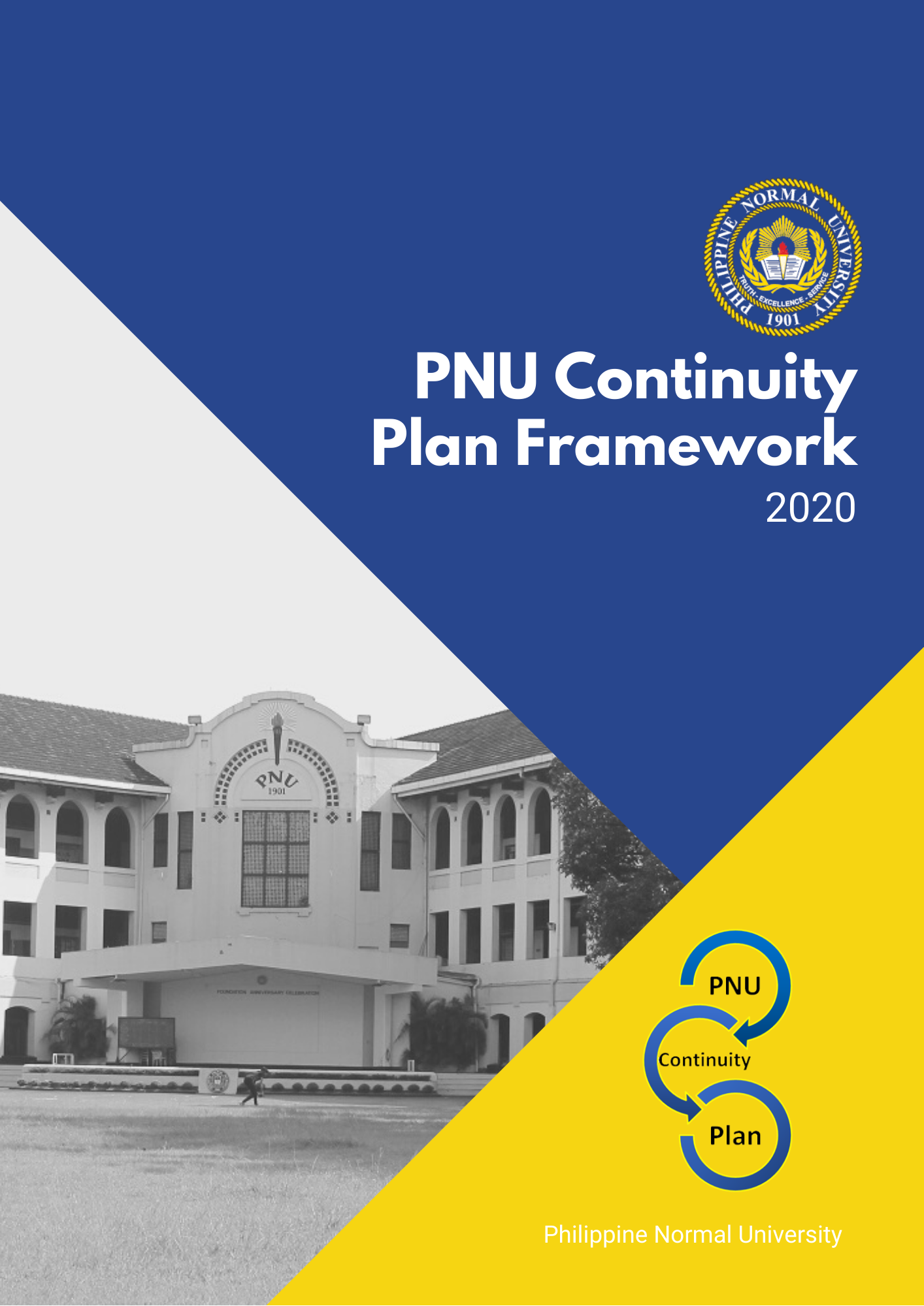 Cover for PNU Continuity Plan Framework