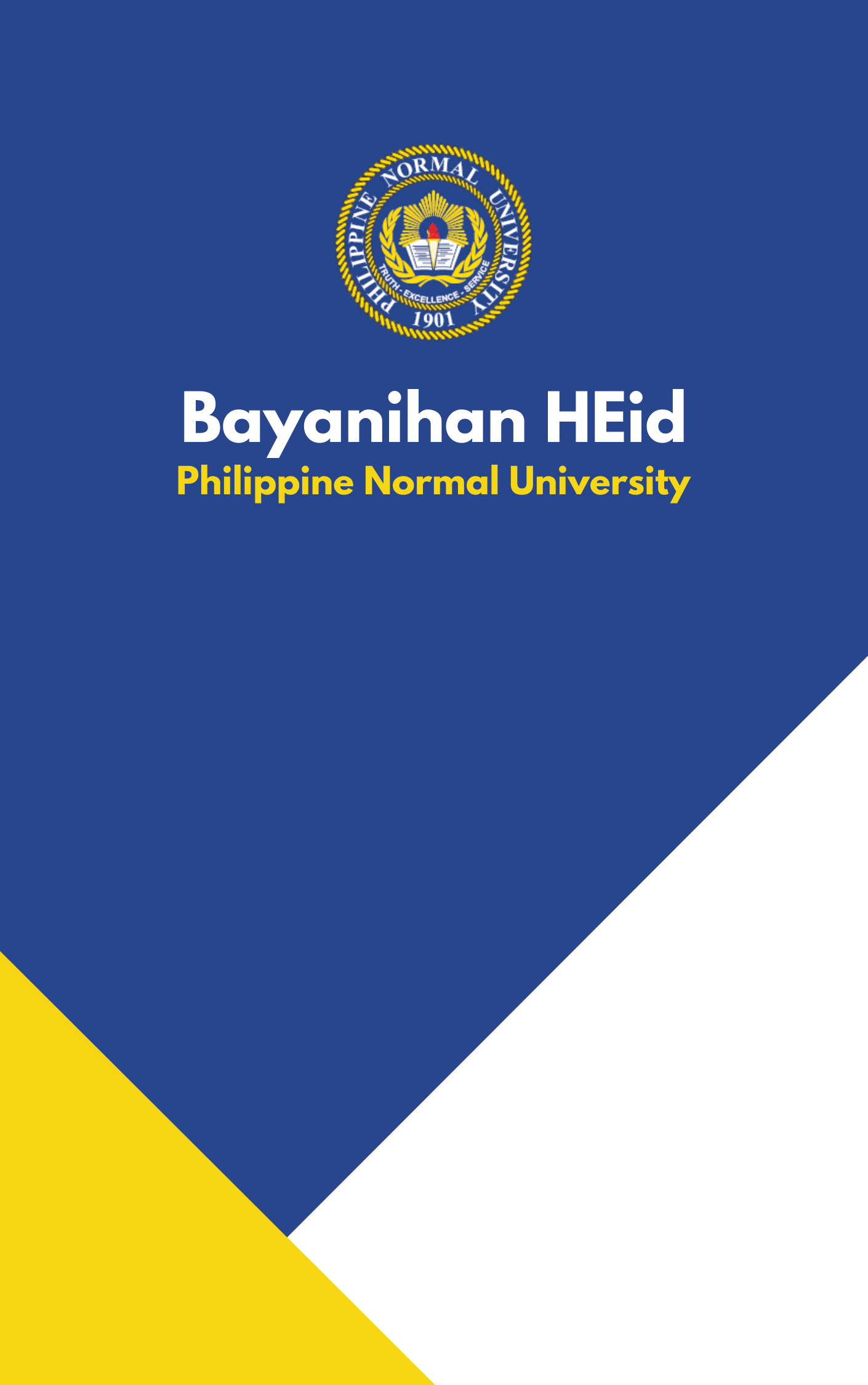 Cover for Bayanihan HEid